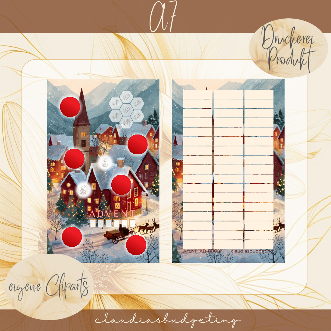 Christmas Door A7