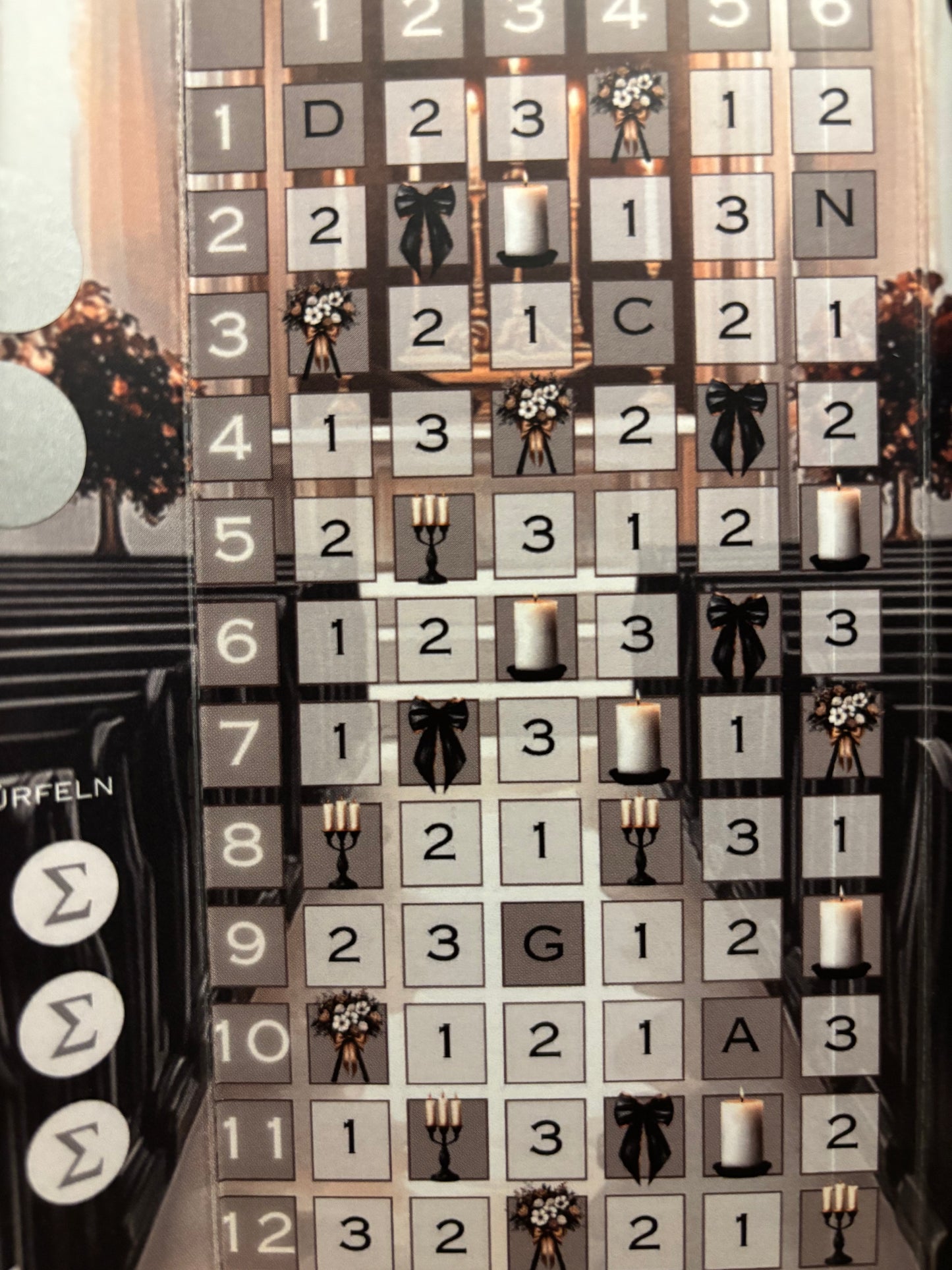 In Memorian Bingo B-WARE DRUCKEREI