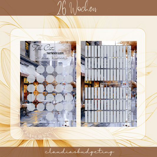 26 Wochen "The City" B-WARE SELBSTDRUCK