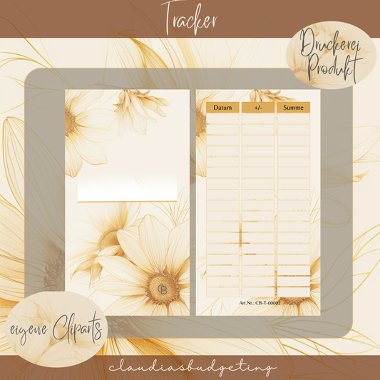 Tracker individuell beschriftbar