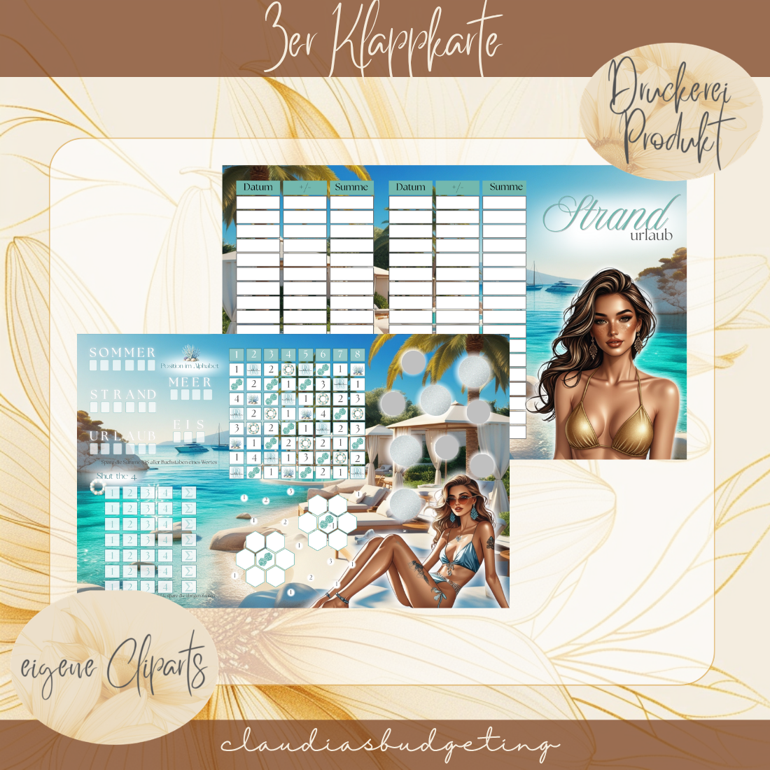 Strandurlaub (foliert)